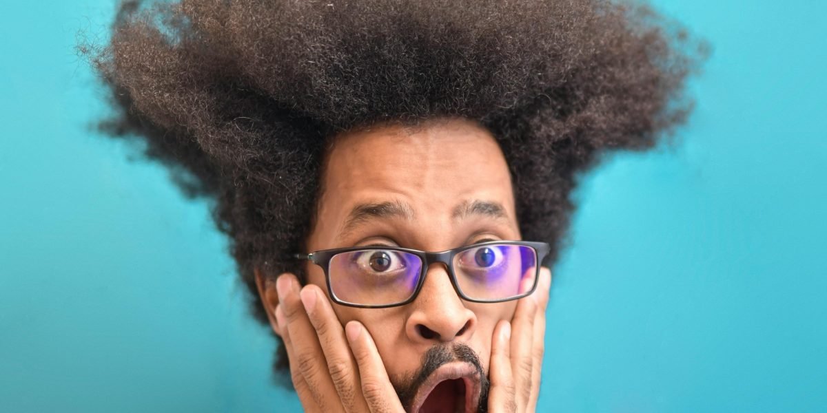 A person looking genuinely surprised or amused by something unexpected they found, reflecting the article's opening hook.