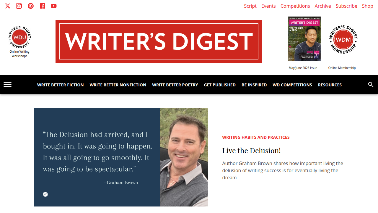 A resource for writers, highlighting how aspiring creators can learn from established comedic processes.